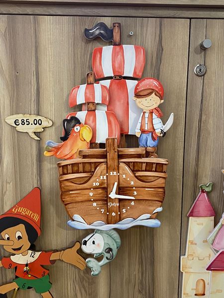 Picture of PIRATE SHIP CLOCK
